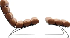 Leren Fauteuils|Design Fauteuils-COR Sinus Fauteuil Bruin