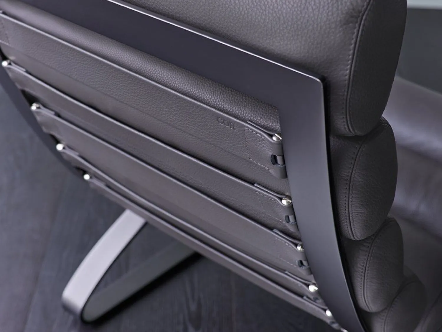 Leren Fauteuils|Design Fauteuils-COR Sinus Fauteuil Bruin