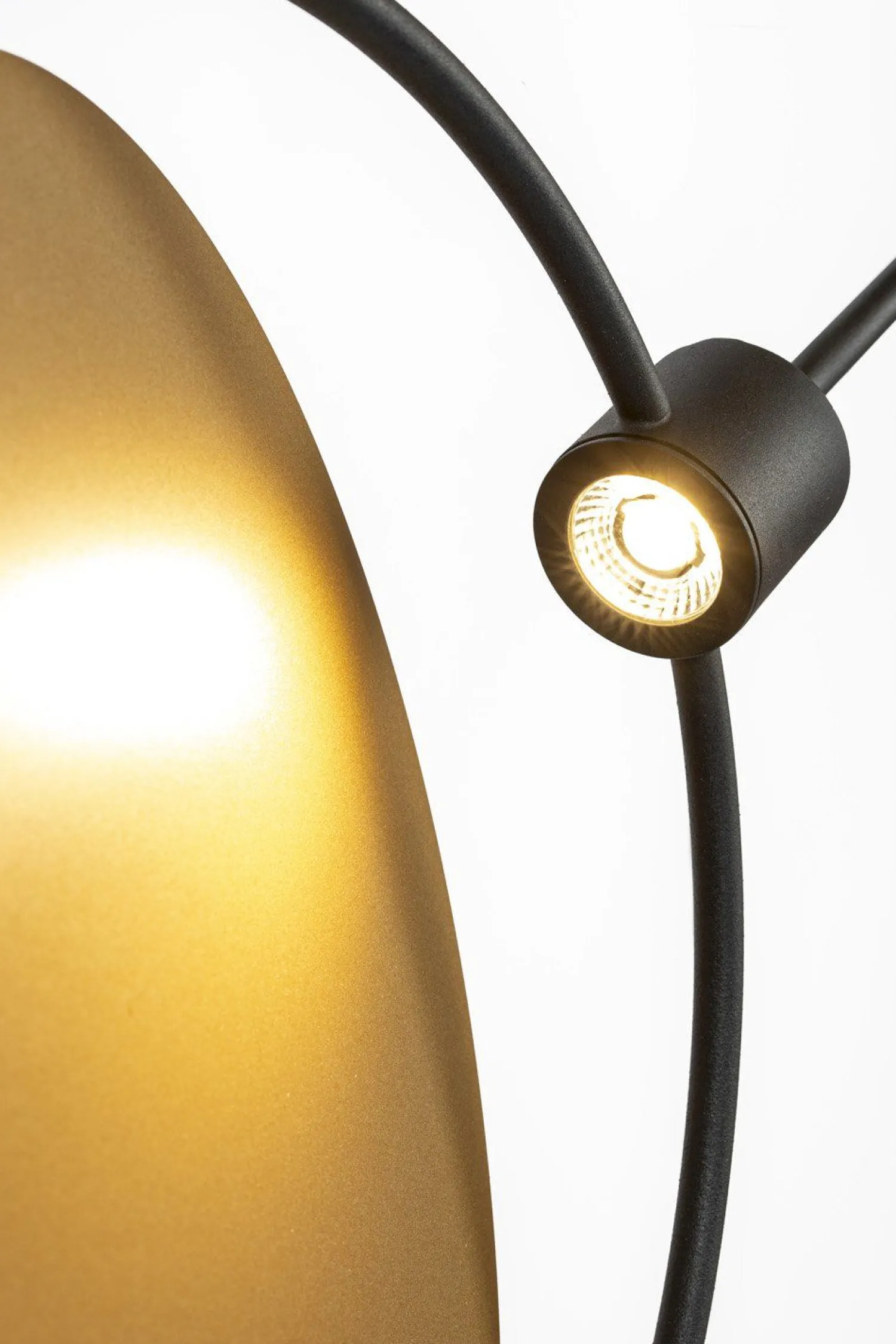 Moderne Hanglampen|Moderne Hanglampen-Zuiver Sirius Hanglamp Zwart, Goud