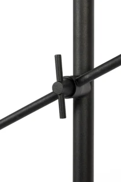 Design Vloerlampen|Vloerlampen-Zuiver Sirius Vloerlamp Zwart, Goud