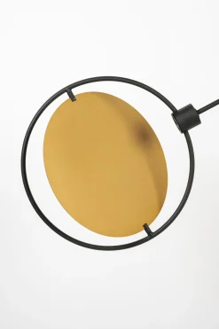 Design Vloerlampen|Vloerlampen-Zuiver Sirius Vloerlamp Zwart, Goud