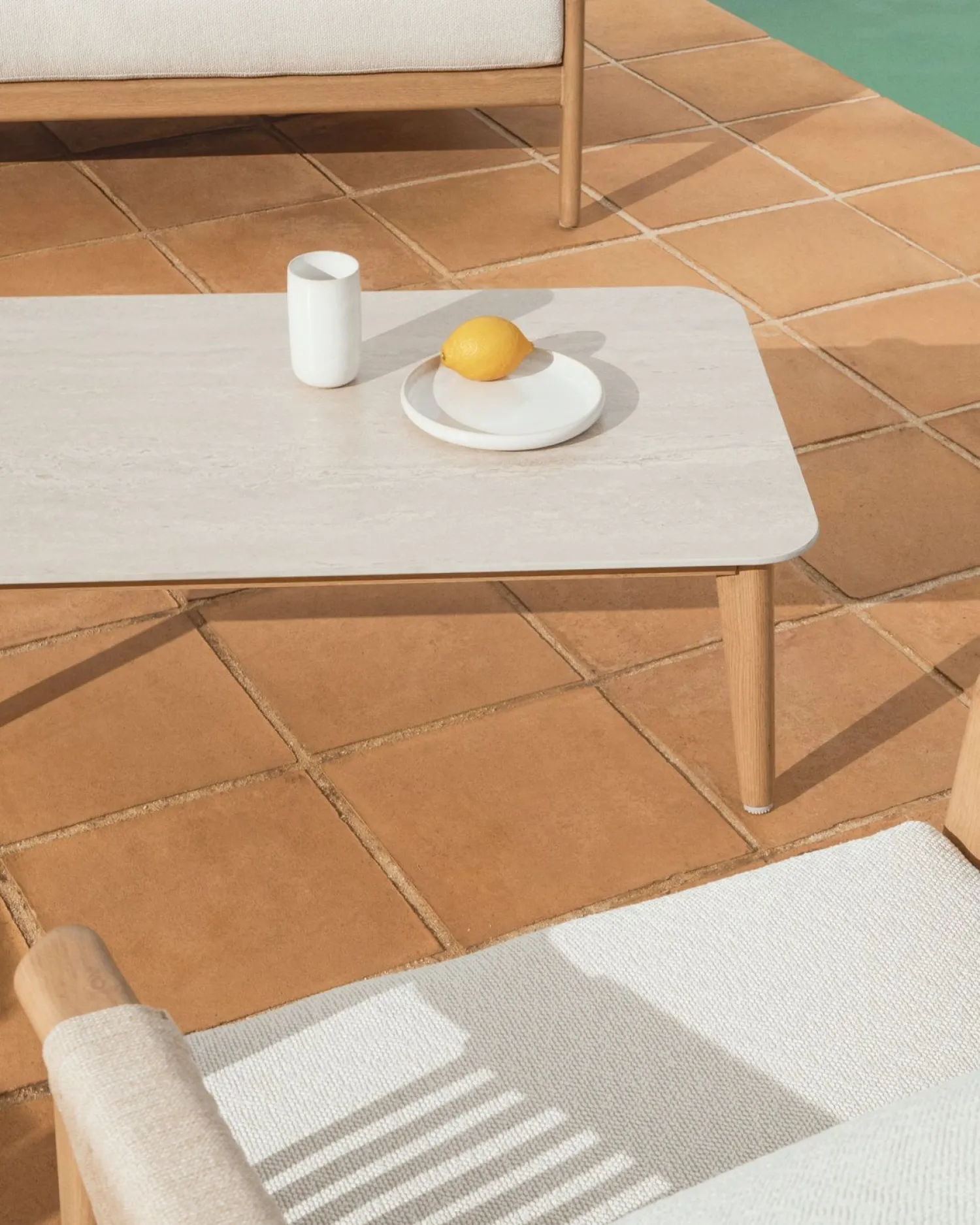 Loungesets-Kave Home Sirte Loungeset Ecru, Naturel