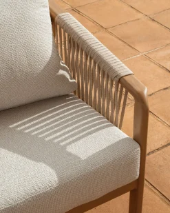 Loungesets-Kave Home Sirte Loungeset Ecru, Naturel