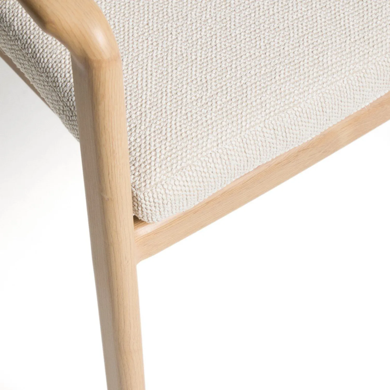 Tuinstoelen-Kave Home Sirte Tuinstoel Ecru, Naturel