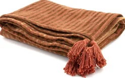 Sierkussens & Plaids-By Boo Sirun Plaid Terracotta