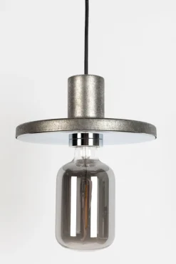 Industriële Hanglampen|Industriële Hanglampen-Zuiver Skye (set van 6) Hanglamp Silver