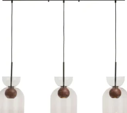 Moderne Hanglampen|Moderne Hanglampen-COCO maison Skylar Hanglamp Antraciet