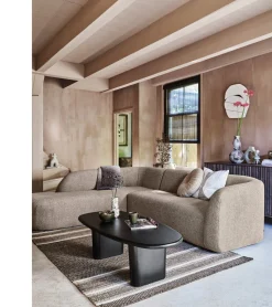 Hoekbanken-WOOOD Sloping Hoekbank Natural Melange