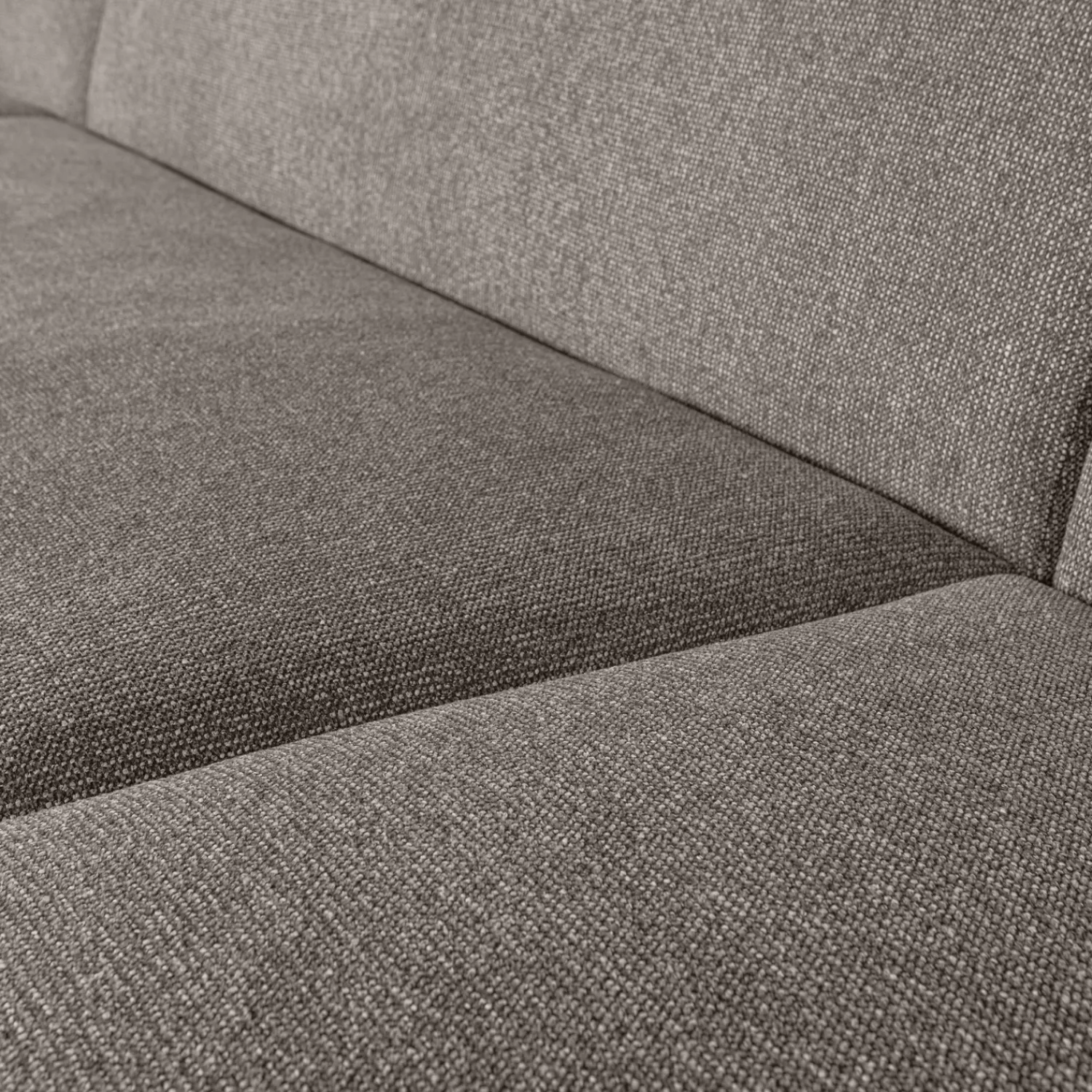 U-Banken-WOOOD Sloping U-bank Grey Melange