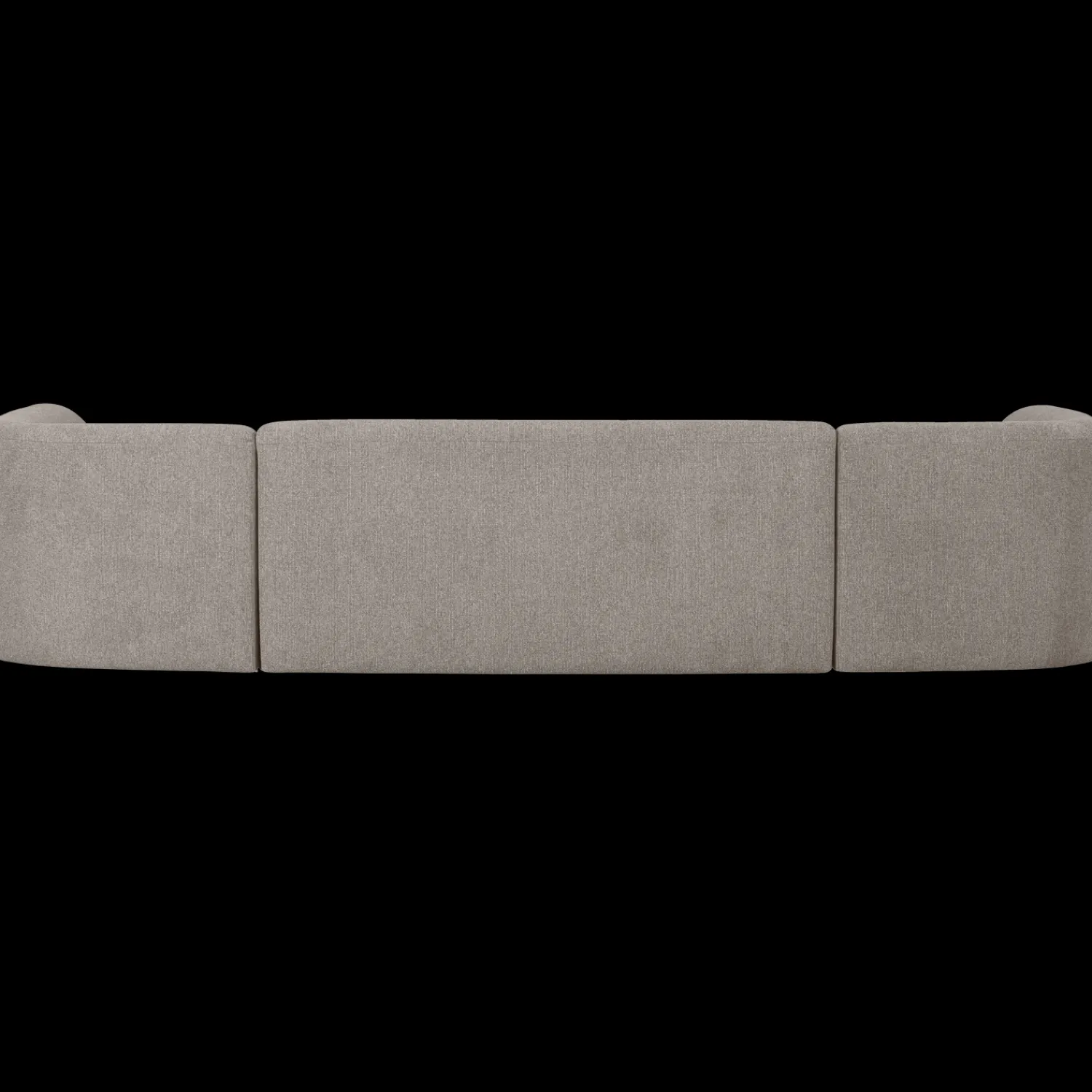 U-Banken-WOOOD Sloping U-bank Off White Melange