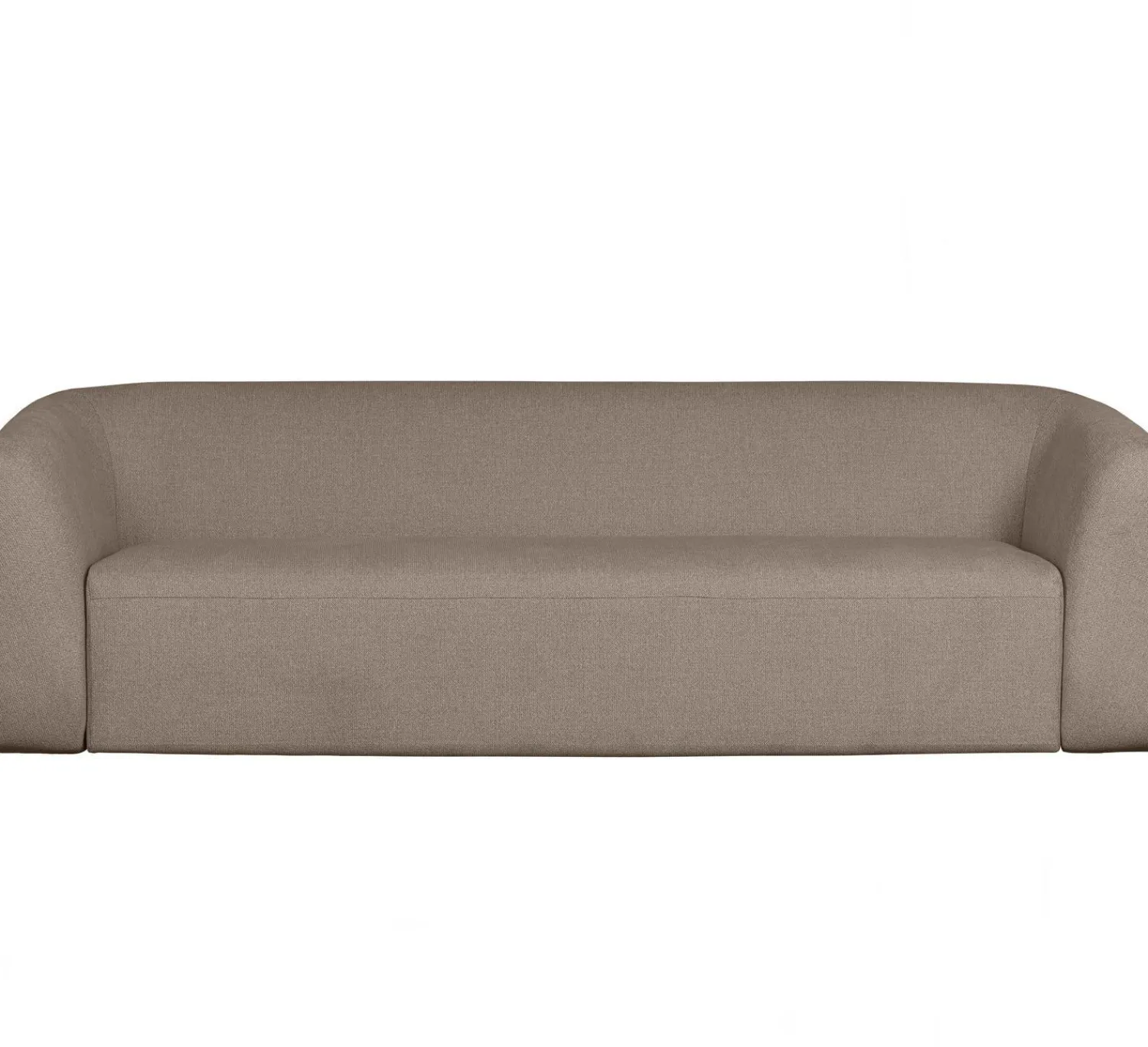 Zitbanken-WOOOD Sloping 3-Zitsbank Light Brown Melange