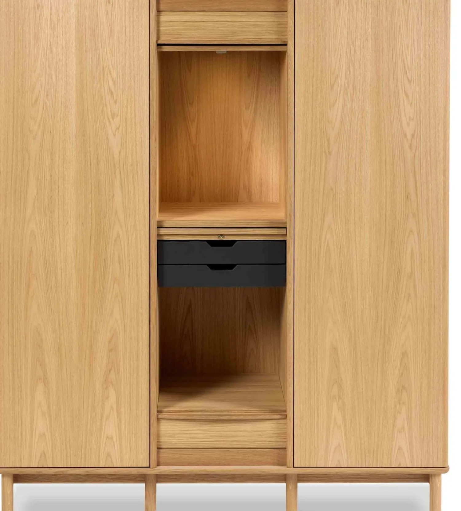 Opbergkasten|Opbergkasten-Skovby SM546 Highboard Naturel