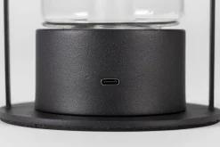 Snoerloze Tafellampen|Tafellampen-Zuiver Smarty Tafellamp Black