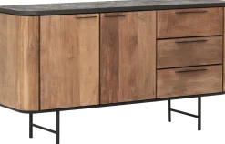 Dressoirs-DTP Home Soho Dressoir Bruin, Zwart