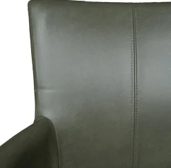 Eetkamerstoelen Met Wieltjes|Eetkamerstoelen Met Armleuning-Movani Soho Eetkamerstoel Rood