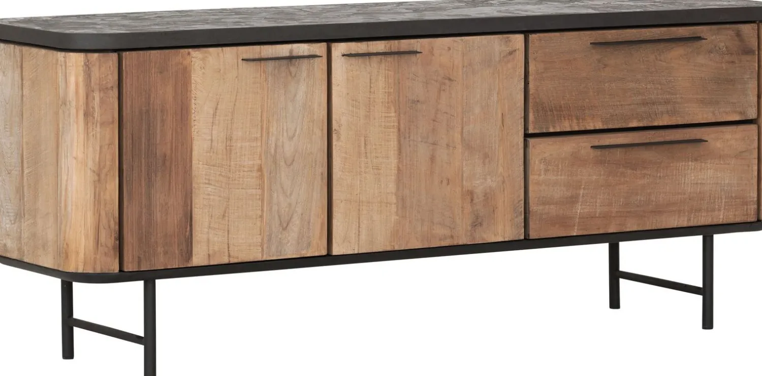 Tv-Meubels-DTP Home Soho Tv-meubel Bruin, Zwart