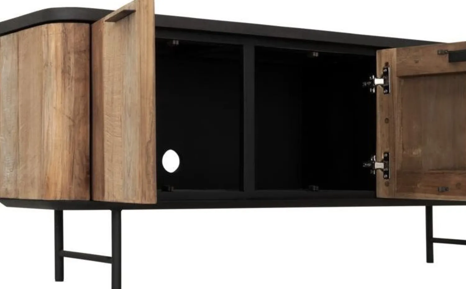 Tv-Meubels-DTP Home Soho Tv-meubel Bruin, Zwart
