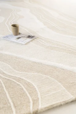 Vloerkleden|Wollen Vloerkleden-By Boo Soil Vloerkleed Beige