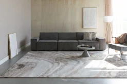 Vloerkleden-Zuiver Solar Vloerkleed Grijs, Terra