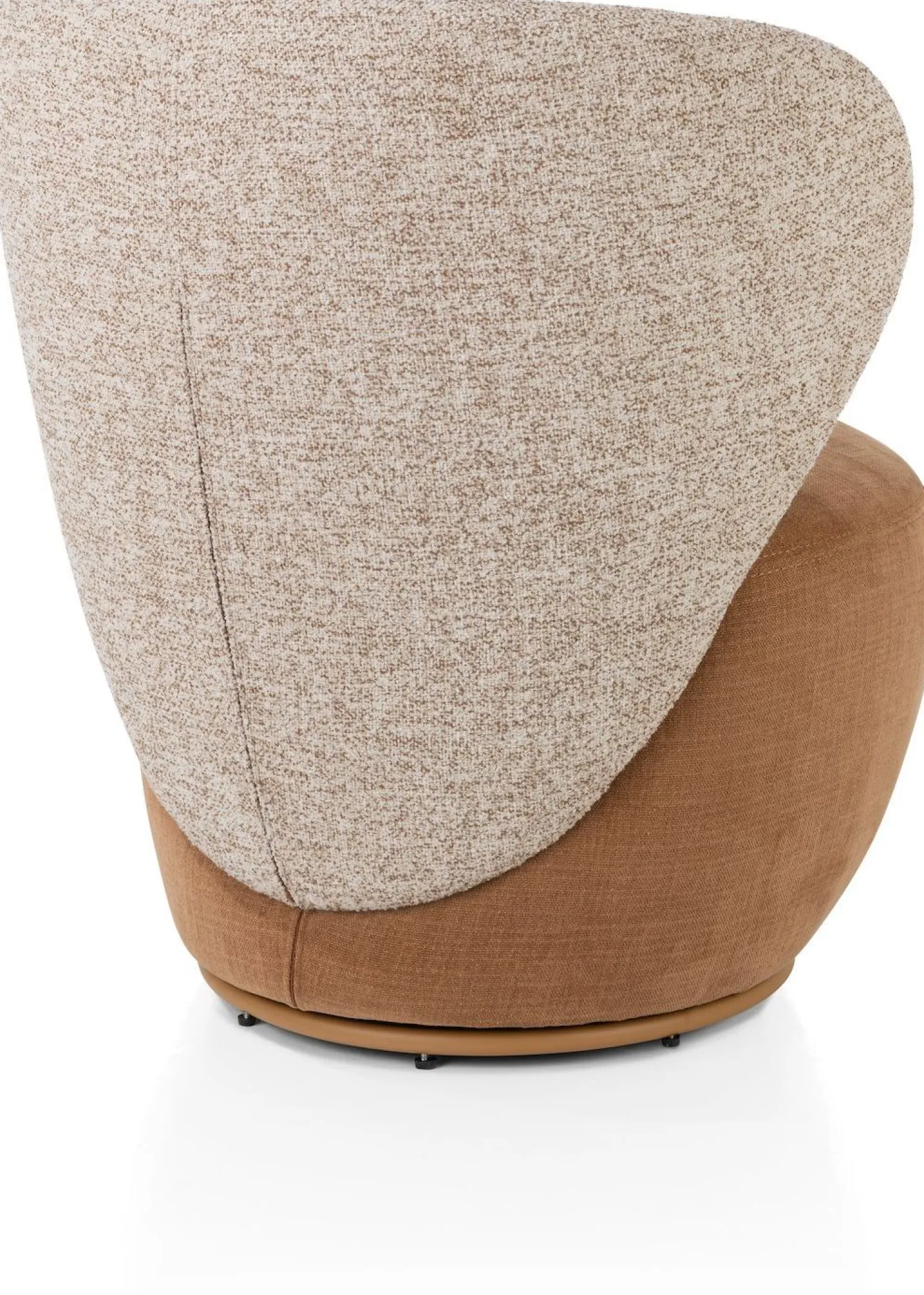 Draaifauteuils-XOOON Solee Fauteuil Koper