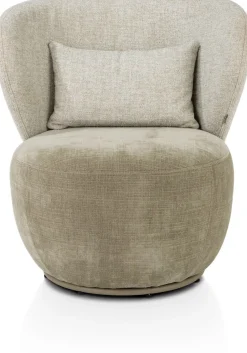 Draaifauteuils-XOOON Solee Fauteuil Groen