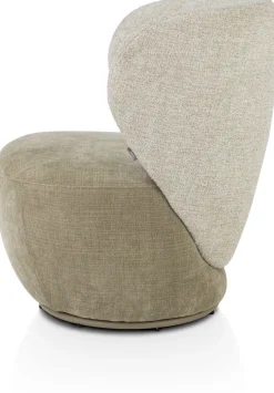 Draaifauteuils-XOOON Solee Fauteuil Groen