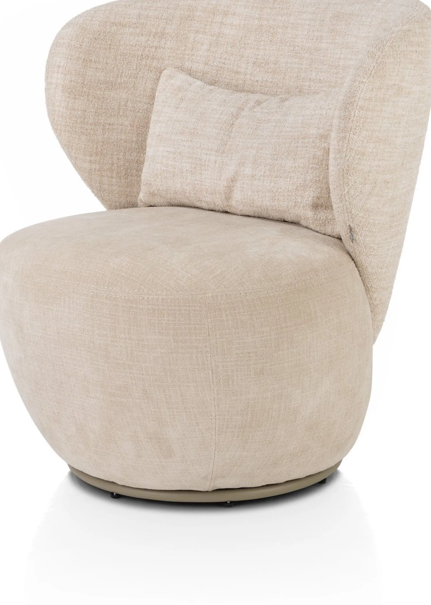 Draaifauteuils-XOOON Solee Fauteuil Creme