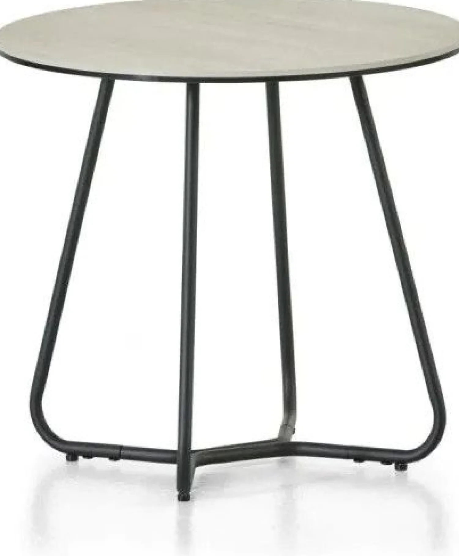 Ronde Bijzettafels-Montèl Solo Bijzettafel Travertin