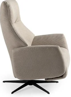 Draaifauteuils|Relaxfauteuils-Feelings Wonen Sophia Relaxfauteuil Beige
