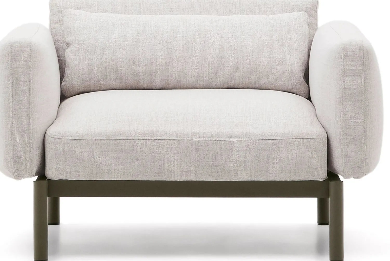 Tuinstoelen-Kave Home Sorells Fauteuil Beige