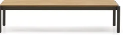 Tuintafels|Houten Salontafels-Kave Home Sorells Outdoor Houten Salontafel Naturel