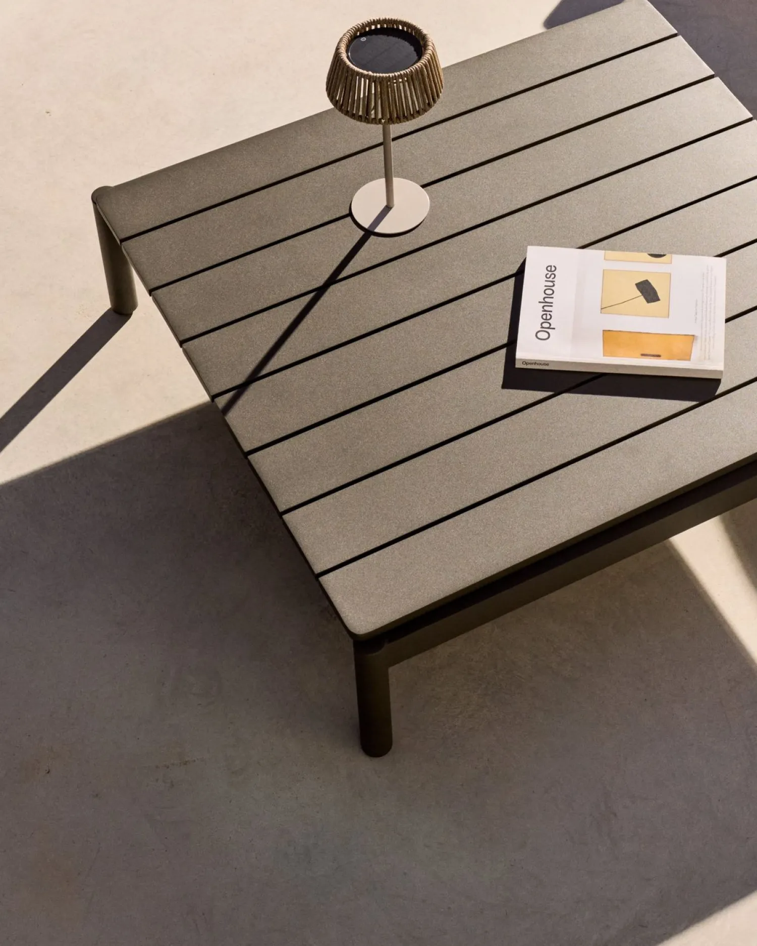 Tuintafels-Kave Home Sorells Outdoor Salontafel Groen