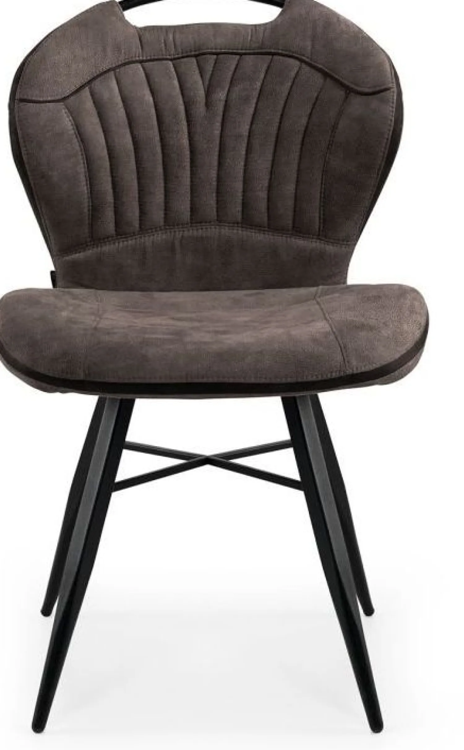 Eetkamerstoelen Zonder Armleuning-Feelings Wonen Splash Eetkamerstoel Antraciet