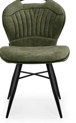 Eetkamerstoelen Zonder Armleuning-Feelings Wonen Splash Eetkamerstoel Mossgroen