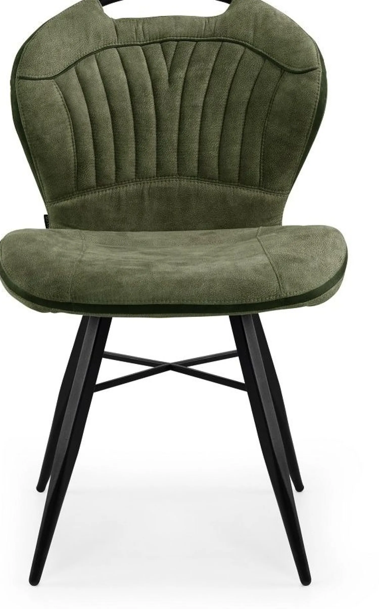 Eetkamerstoelen Zonder Armleuning-Feelings Wonen Splash Eetkamerstoel Mossgroen
