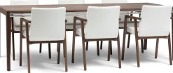 Design Stoelen|Eetkamerstoelen Zonder Armleuning-Harvink Splinter Eetkamerstoel Groen, Bruin
