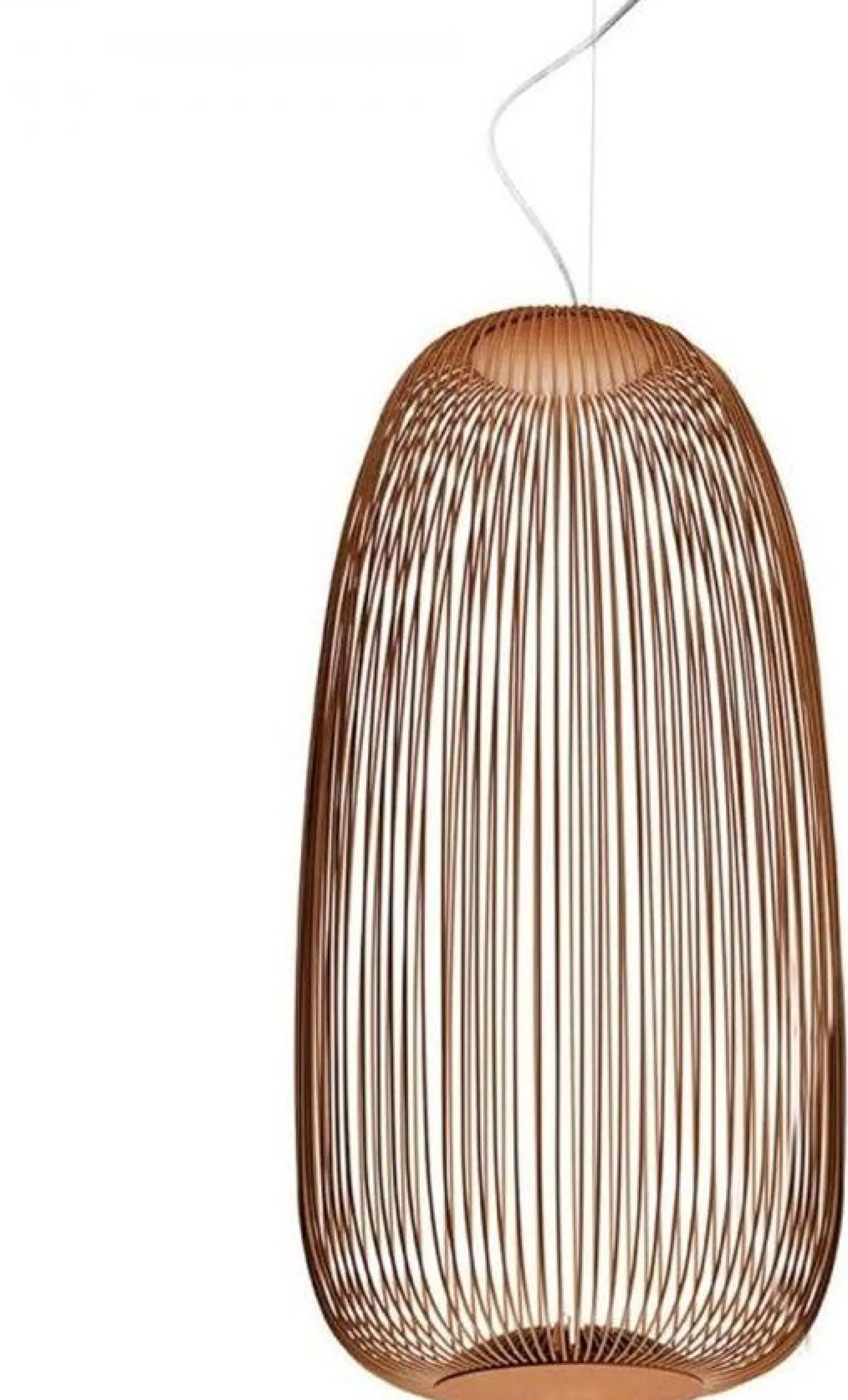 Hanglampen|Hanglampen-Foscarini Spokes 1 Hanglamp Koper
