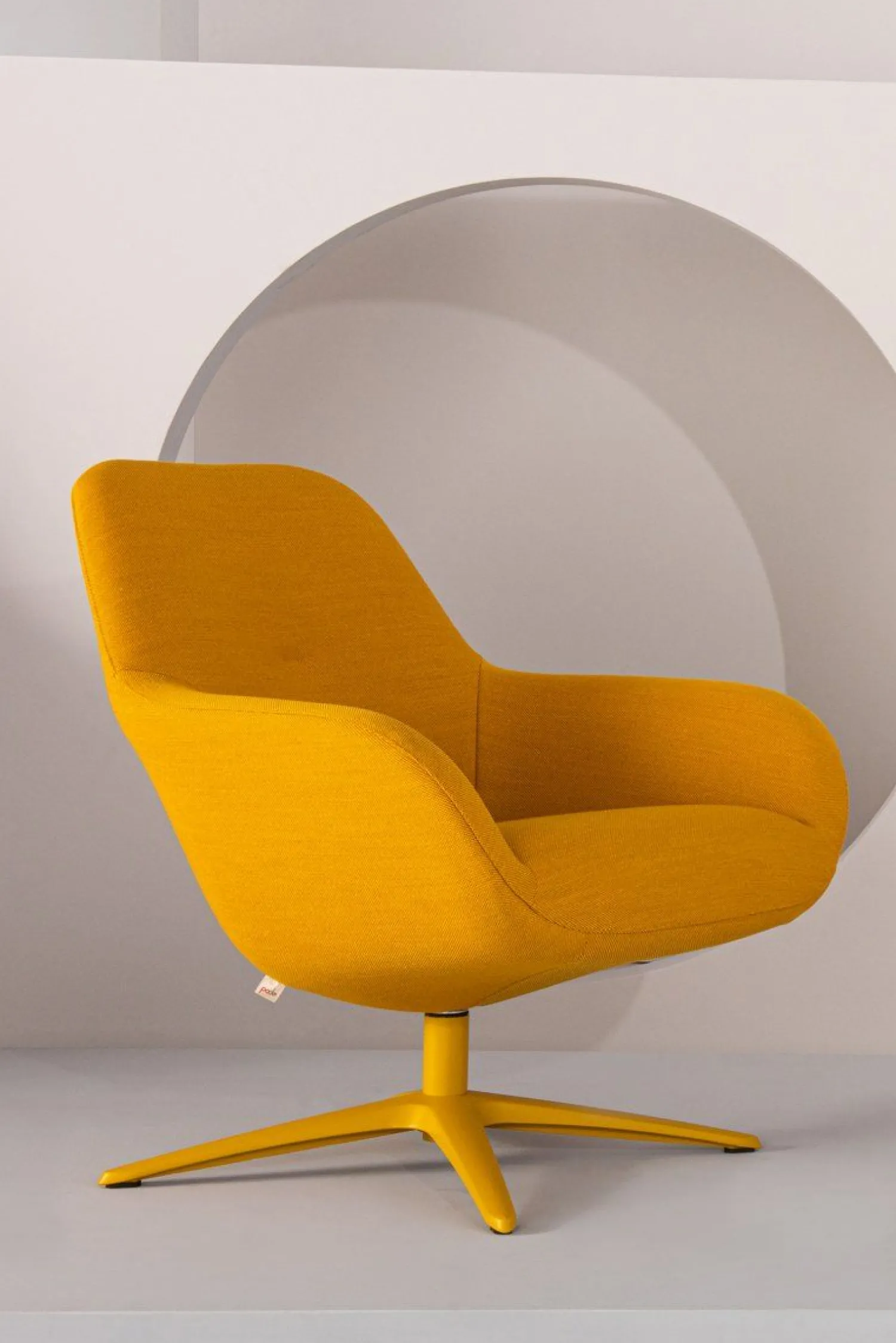 Design Fauteuils|Draaifauteuils-Pode Spot One Fauteuil Blue