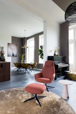Hockers|Poefs-Pode Spot Poef Red