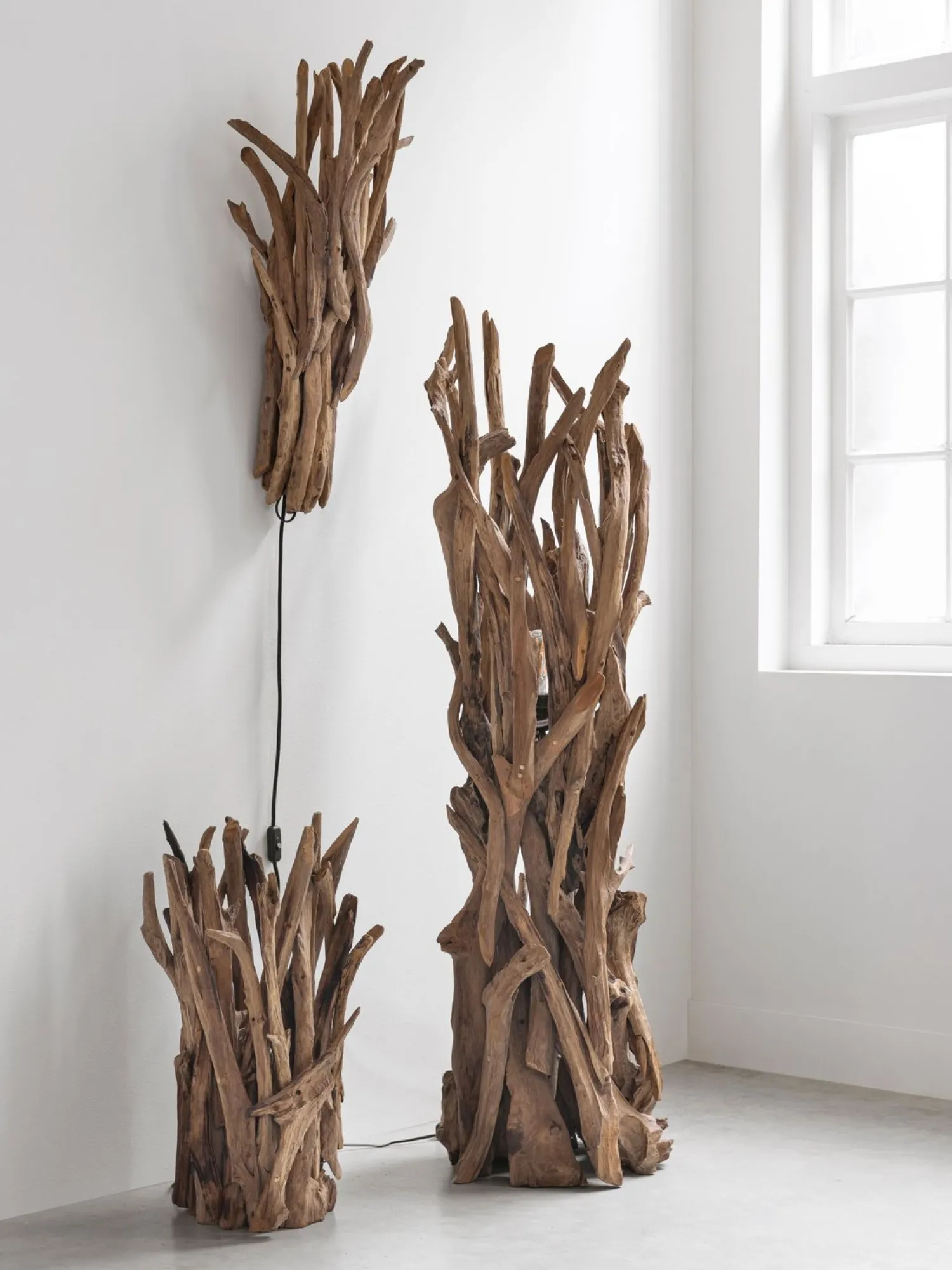 Tafellampen|Tafellampen-MUST Living Spot Tafellamp Natural, Brown