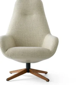 Design Fauteuils|Draaifauteuils-Pode Spot Two Fauteuil Red