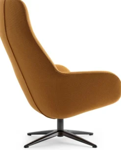 Design Fauteuils|Draaifauteuils-Pode Spot Two Fauteuil Red