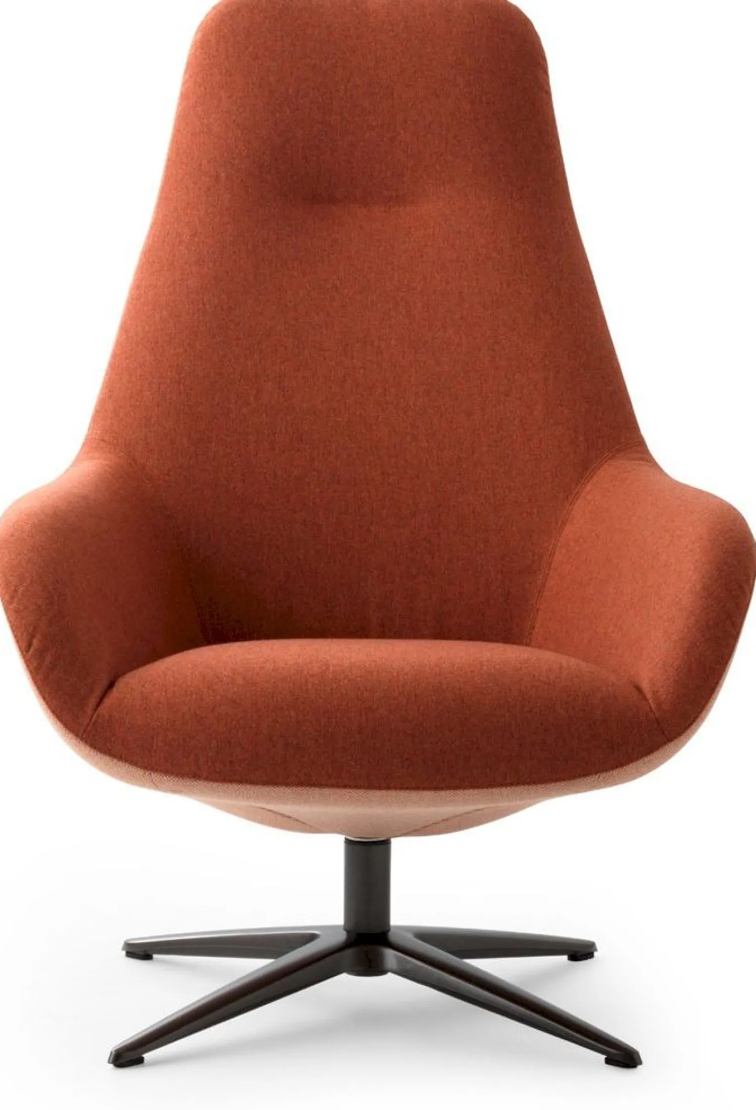Design Fauteuils|Draaifauteuils-Pode Spot Two Fauteuil Red