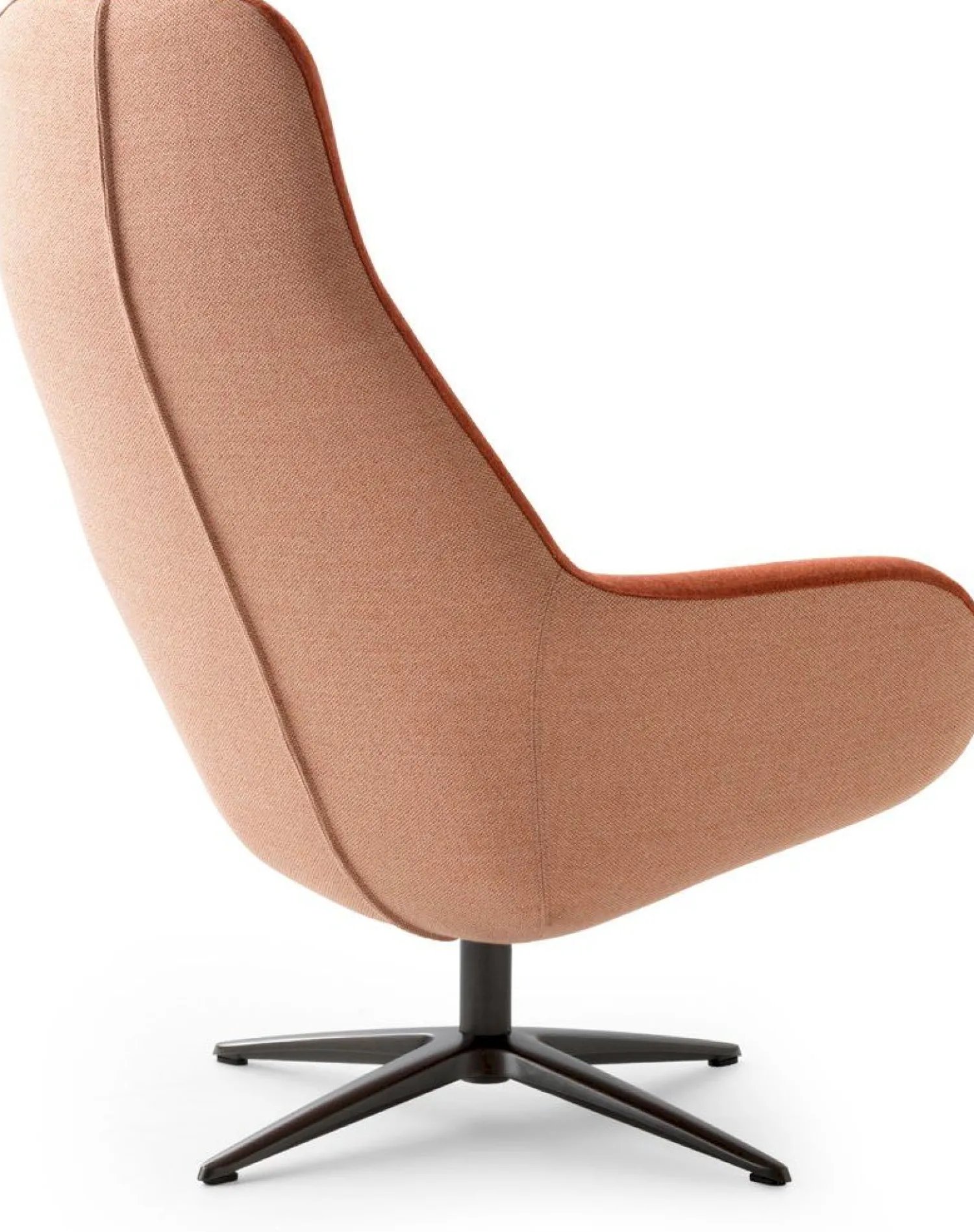 Design Fauteuils|Draaifauteuils-Pode Spot Two Fauteuil Red