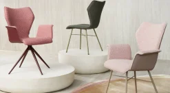 Design Stoelen|Eetkamerstoelen Zonder Armleuning-Bert Plantagie Stacey Special Eetkamerstoel Forest