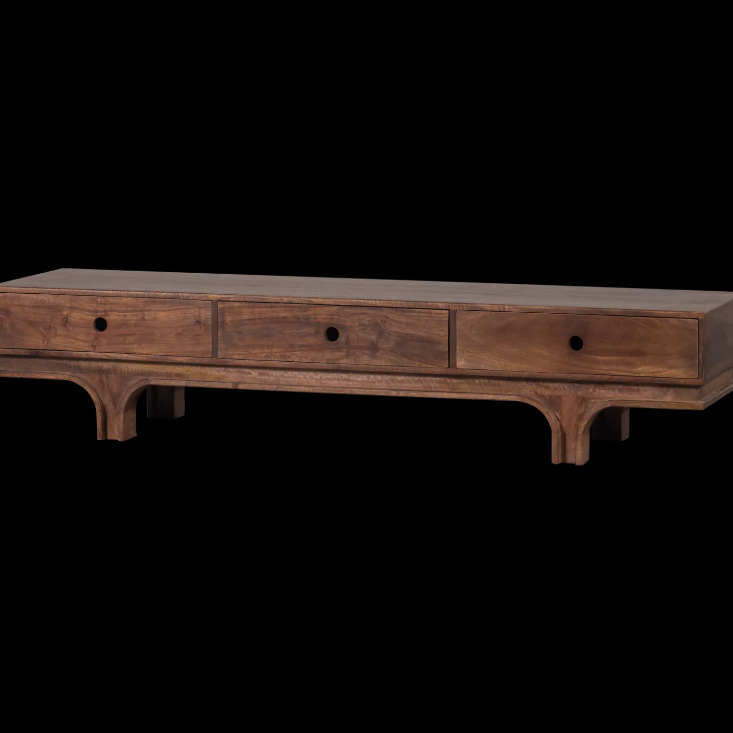 Tv-Meubels-WOOOD Staes Tv-meubel Walnut