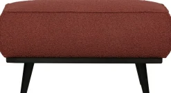 Hockers|Poefs-WOOOD Statement Bouclé Hocker Chestnut
