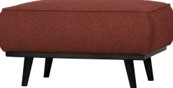 Hockers|Poefs-WOOOD Statement Bouclé Hocker Chestnut
