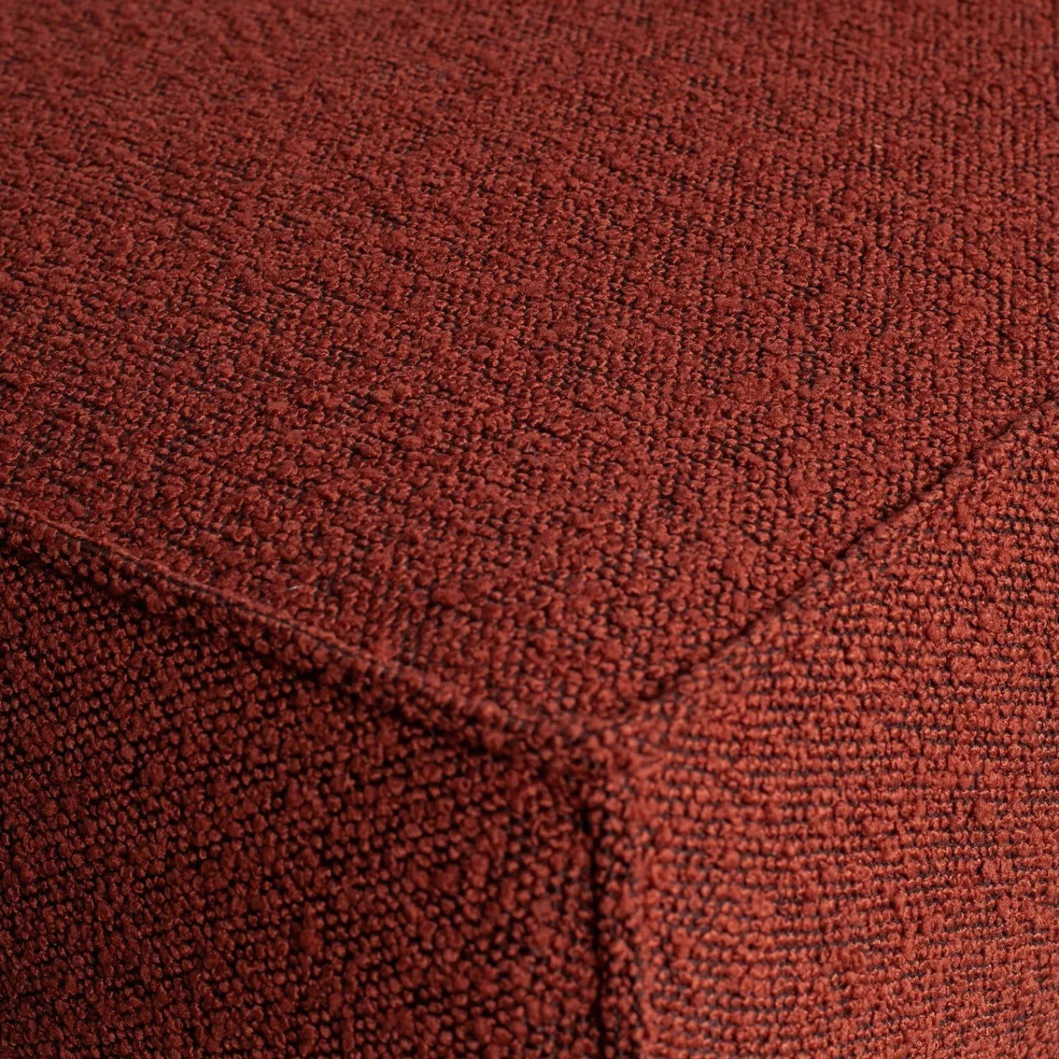 Zitbanken-WOOOD Statement Bouclé XL 4-Zitsbank Chestnut