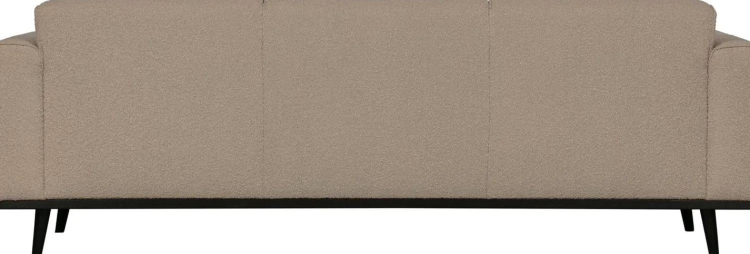 Zitbanken-WOOOD Statement Bouclé 3-Zitsbank Beige